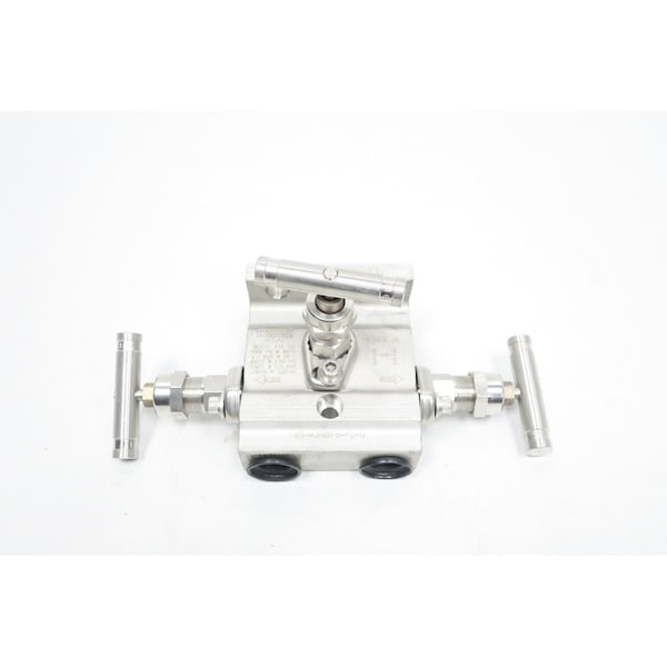 Whitey Instrument Manifold 6000PSI Pressure Transmitter Parts Accessory SS-M3NBF8-FL-G - main